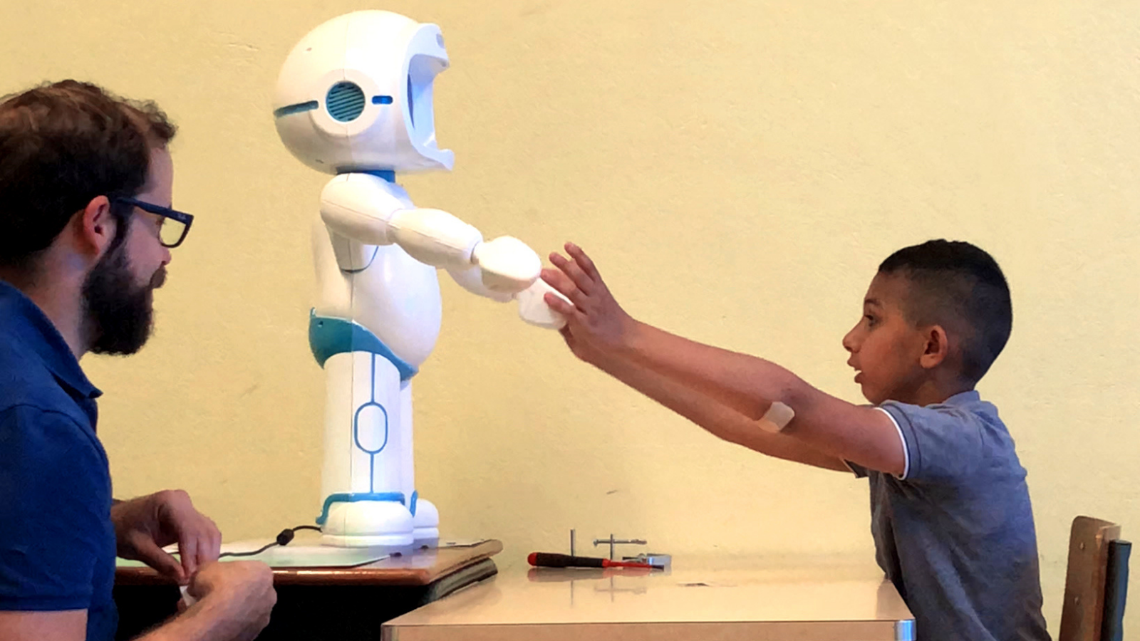 Can a robot open new doors to teach social interaction to children with autism?