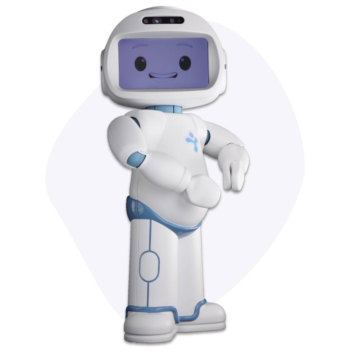 Robot talk. QTROBOT для детей-аутистов. Make a talking Robot. Education Robot.