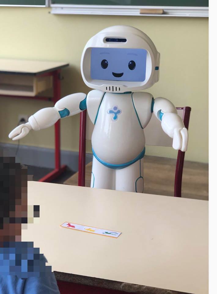 QTrobot using animal games and storytelling to teach joint attention to learners with ASD