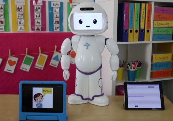 autism tutor robot teaching turn taking