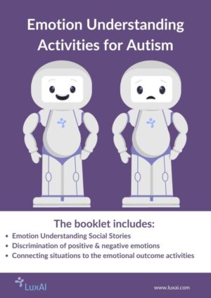 free activity book for teaching emotion understanding to autistic children