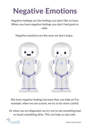 SOcial story for teaching positive and negative emotions to children with autism