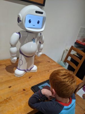 at home robot tutor for children with autism