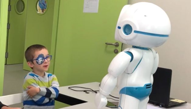children with autism learn better with QTrobot helping improve collaboration and motivation