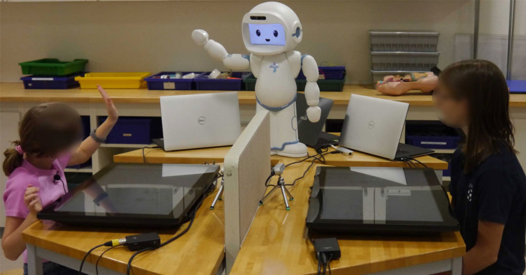 How Can Robots Support Education? QTrobot For Research – EPFL Use Case