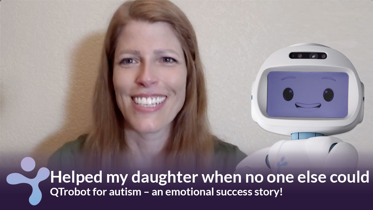 QTrobot for autism helped when no one else could parent testimonial