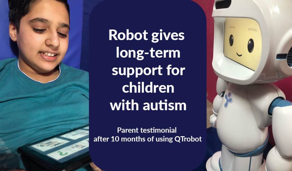 QTrobot – fun at-home learning for children with autism