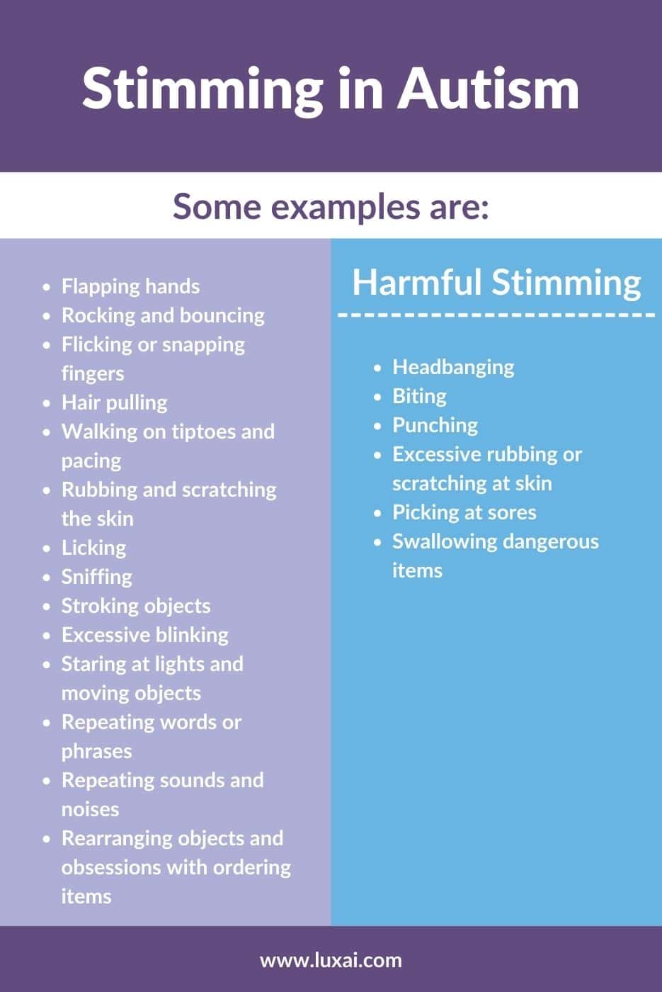 Stimming In Autism Examples 