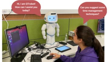 Social robot coach for students with ADHD -QTrobot