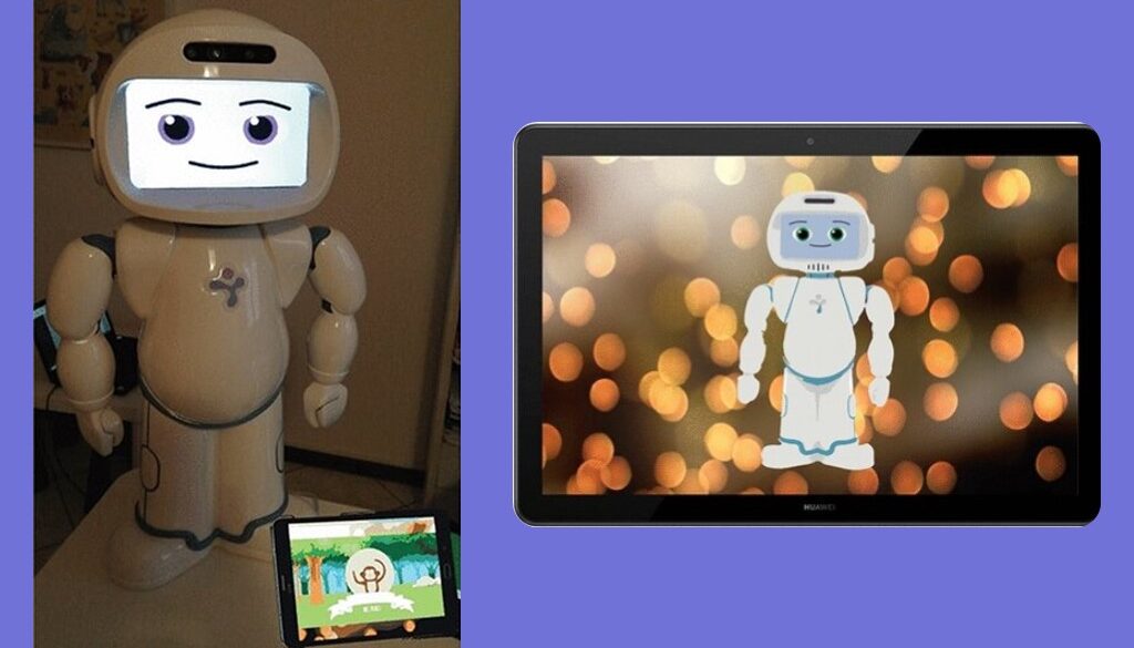 socially assistive robot for speech and language intervention-QTrobot