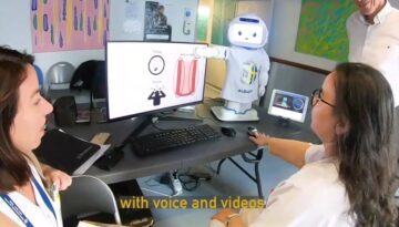 Health Education Delivery through Interactive Social QTrobot