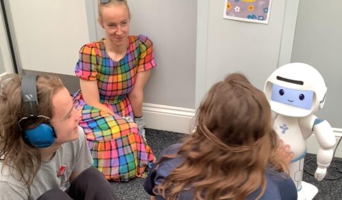 QTrobot- an educational robot for SEND Students in the UK QT Robot for Special Needs Education Arrives at The Shires School!